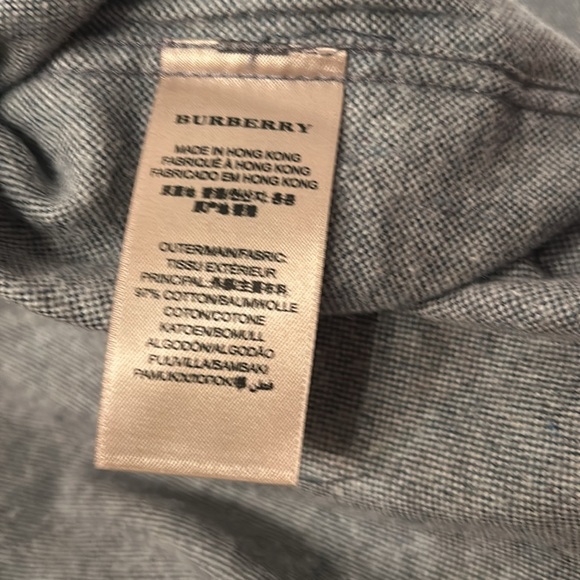 New Burberry Birt Men’s Button Down - Picture 5 of 7